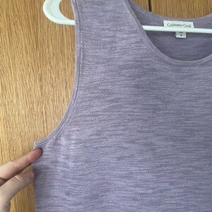 Medium Coldwater Creek lavender sweater vest